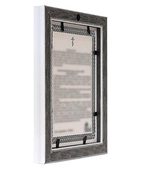 Купить икону Божией Матери "Неупиваемая Чаша", в белой пластиковой рамке 12,5*14,5 см по низкой цене в Домовом Маркете