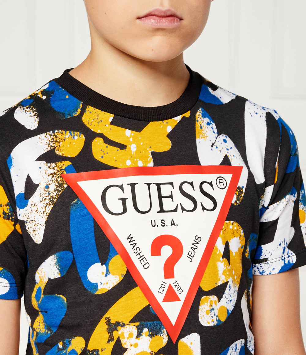 Футболка Guess - разноцветная(L4YI04 K8HM3)