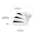 Шкатулка spindle, белая