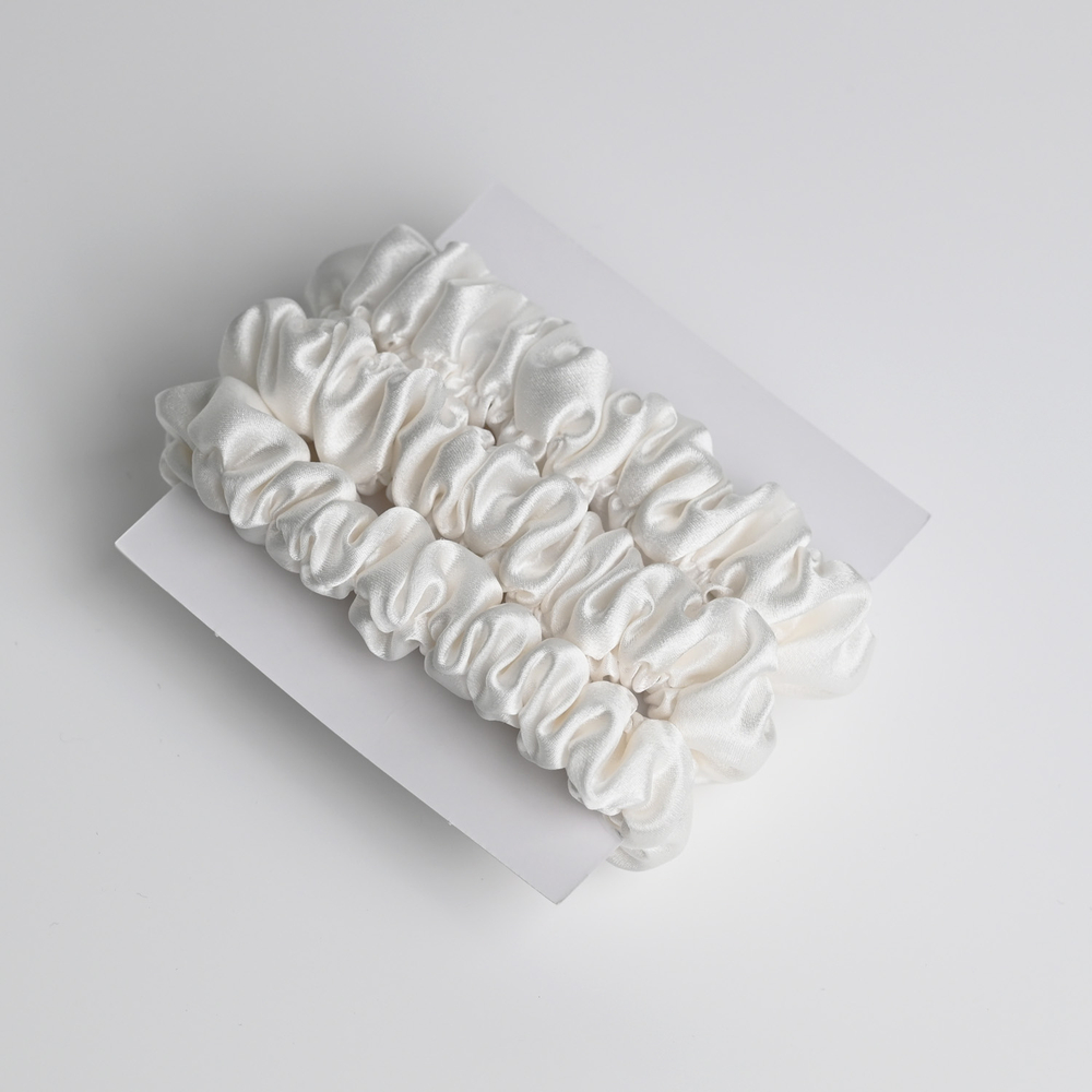 Набор резинок для волос "Medium" айвори