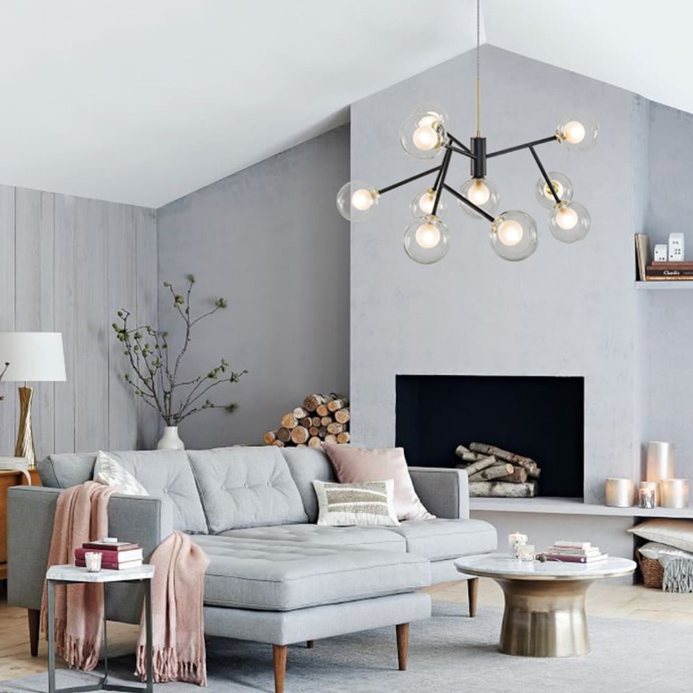 Подвесная Люстра Pearl L5 Grey By Imperiumloft