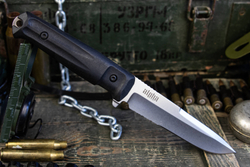 Тактический нож Alpha D2 Stonewash Serrated