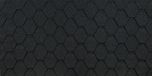 /Гибкая черепица Döcke PIE EURASIA/ ШЕСТИГРАННИК/ Серый