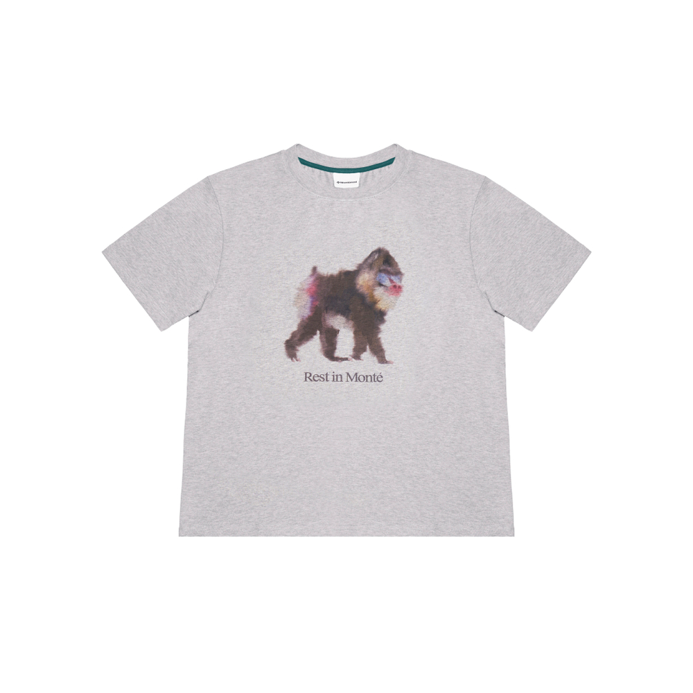 Футболка Nothomme Monterest Loose T-shirt "Dark Grey"