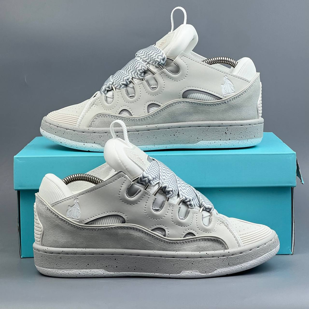 Кроссовки Lanvin Сurb #513 (сер.)