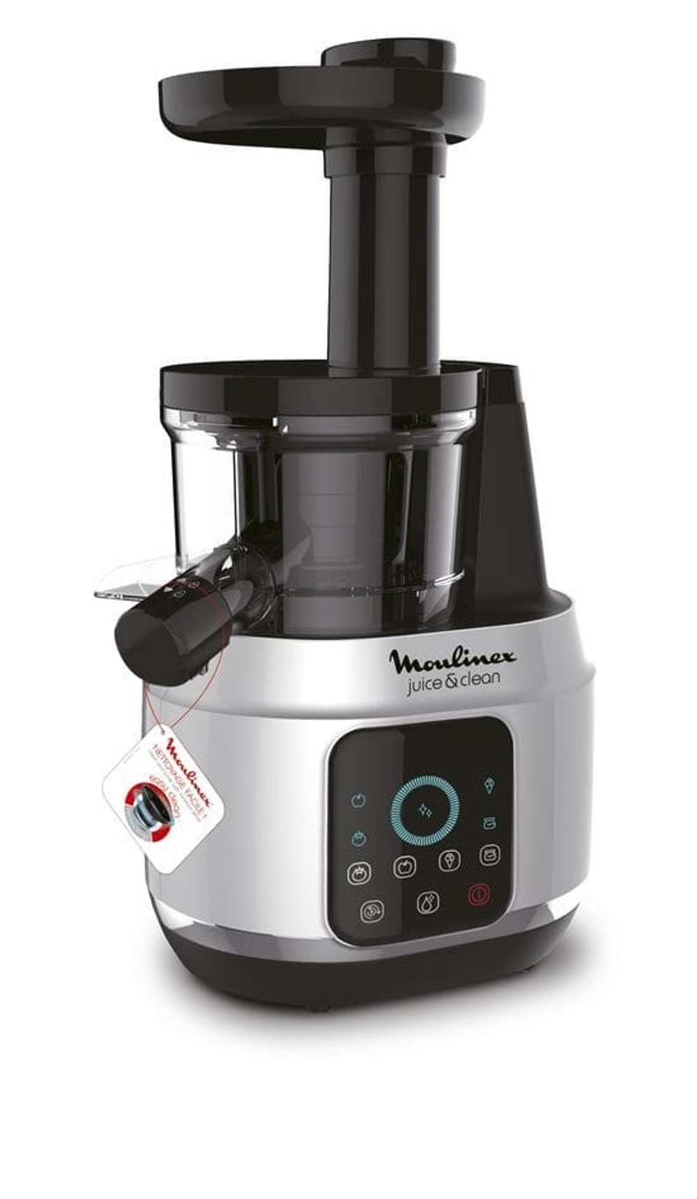 Шнековая соковыжималка Moulinex Juice & Clean ZU420E10