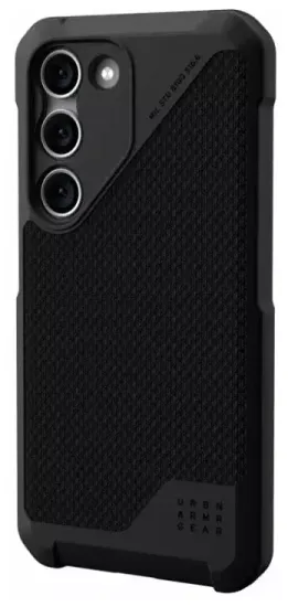Чехол Uag Metropolis LT ткань Kevlar для Samsung Galaxy S23, черный (Black)