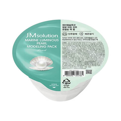 JMsolution Marine Luminous Pearl Modeling Pack Pearl альгинатная маска с экстрактом жемчуга