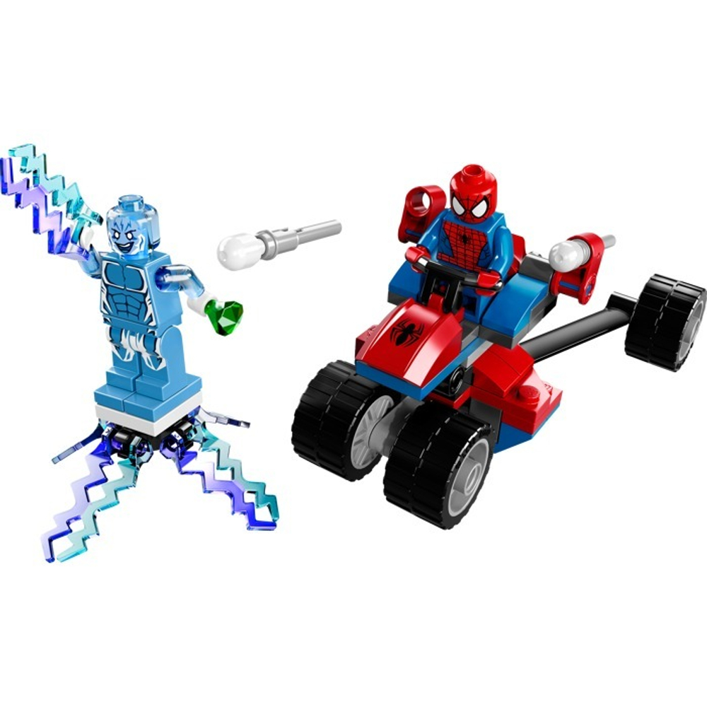 LEGO Super Heroes: Спайдер-Трайк против Электро 76014 — Spider-Trike vs. Electro — Лего Супергерои Марвел