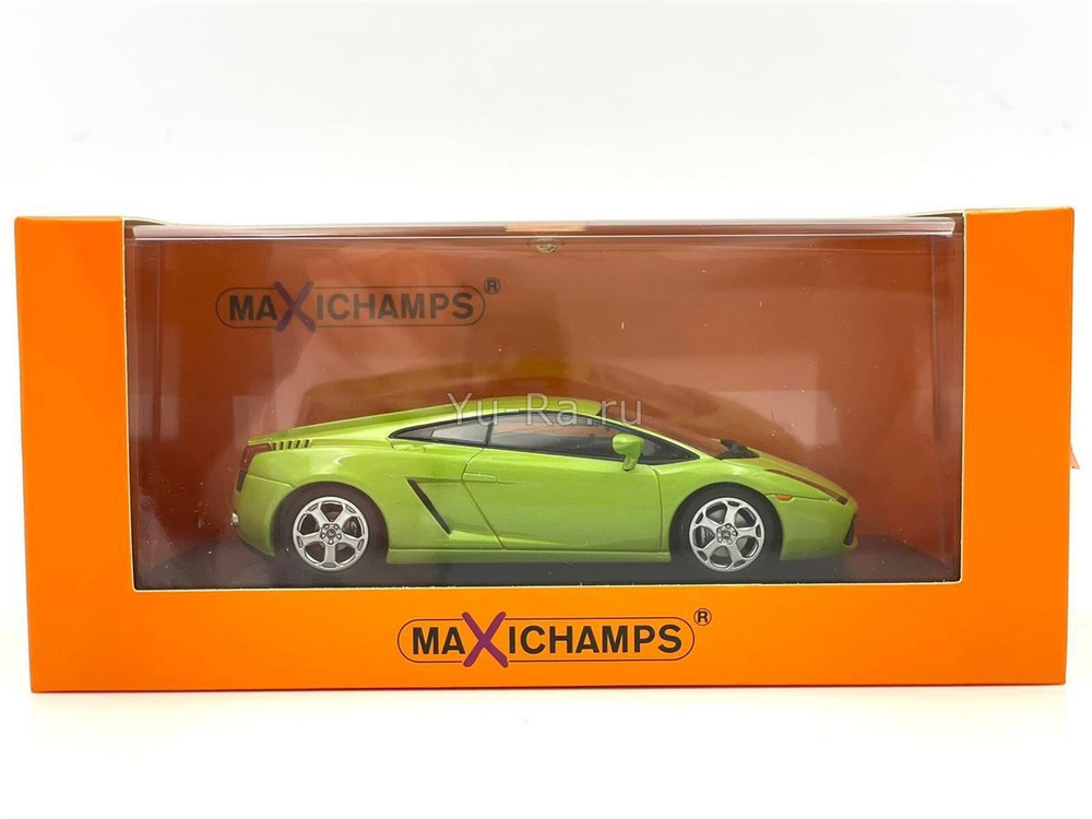 Lamborghini Gallardo 2003 green metallic Minichamps 1:43