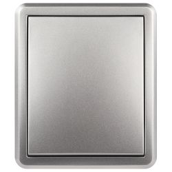 Переключатель ЭРА Эксперт 11-1203-03 10АХ-250В IP2 ОУ алюминий