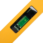 Уровень алюминиевый, магнит, фрезерованный, 3 глазка (1 зеркал.) 0,5 мм/м, 800 мм Denzel