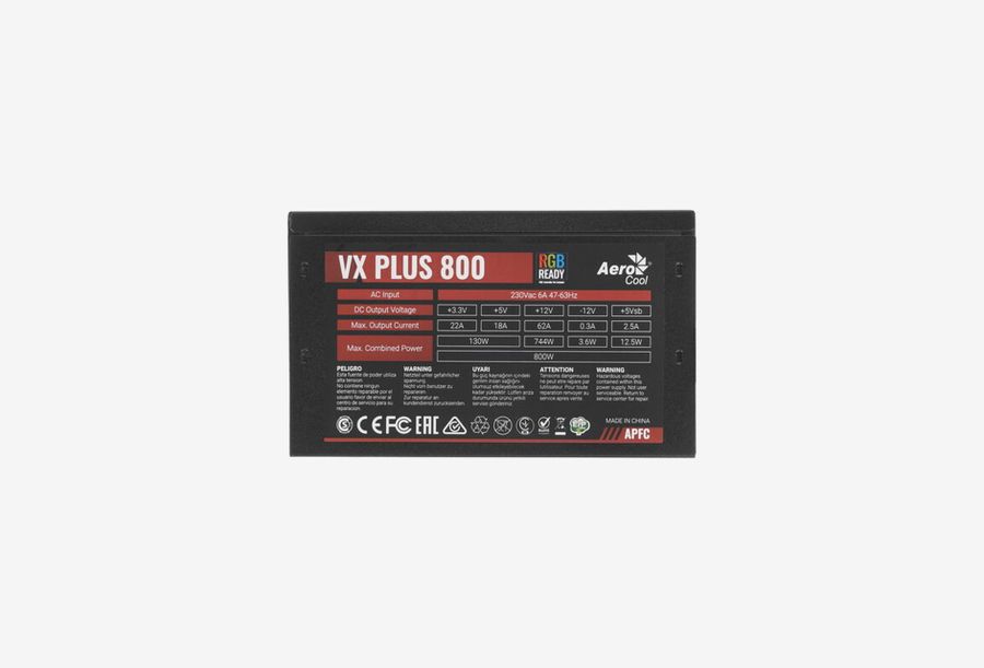 VX PLUS 800 RGB_0426709110329