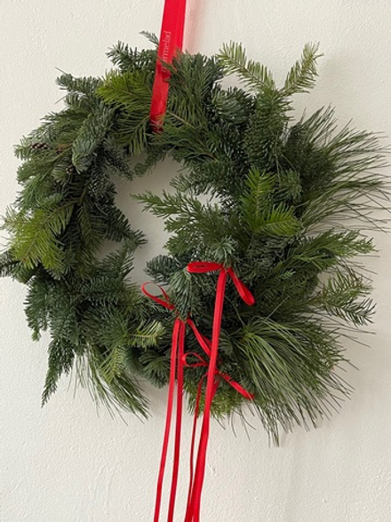 Новогодний венок диаметр 50-60см