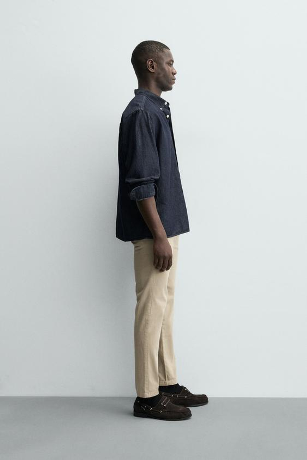 ZARA БРЮКИ ЧИНОС SKINNY FIT, БЕЖЕВЫЙ