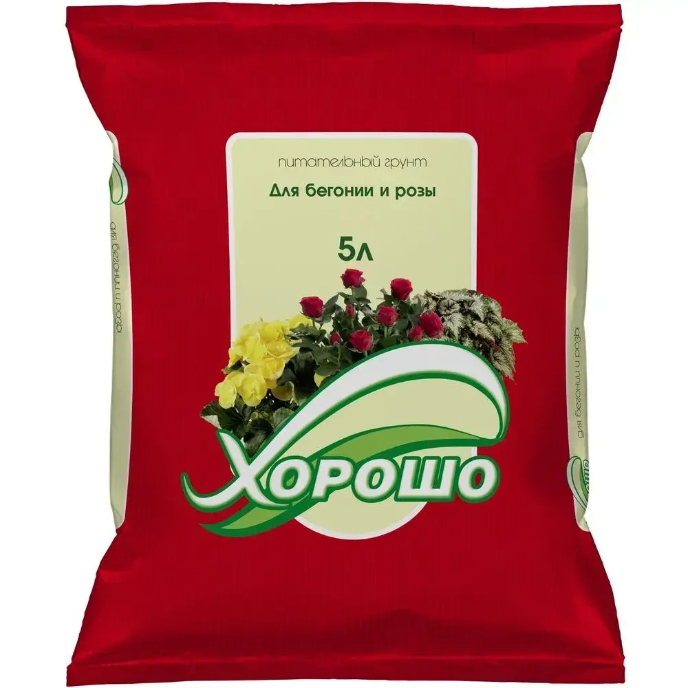 Грунт 'Для бегонии и розы'5л
