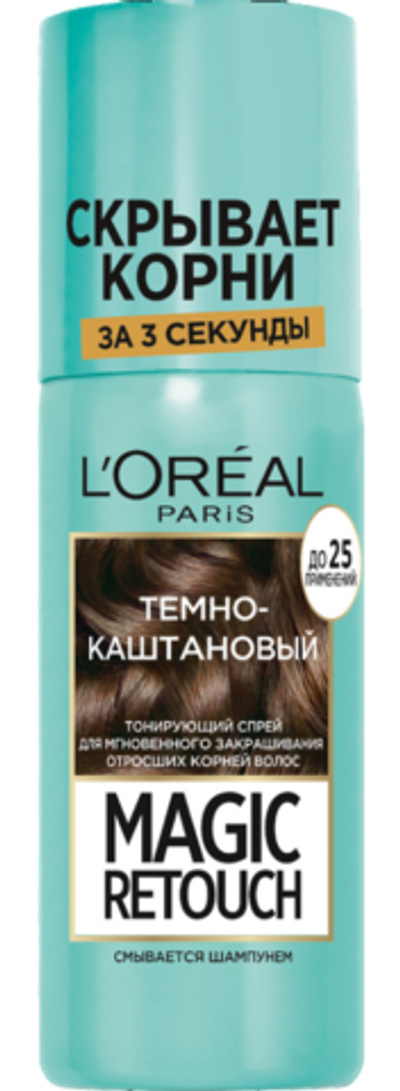 LOREAL Тонир.спрей,Тёмно-каштановый,