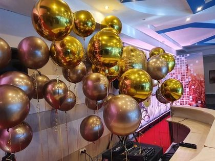 Оформление воздушными шарами презентаций и выставок