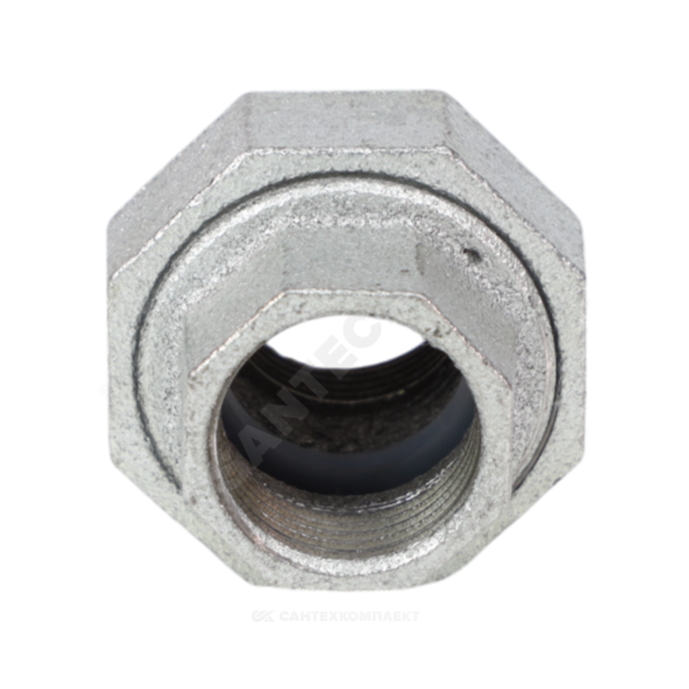 Соединитель прямой американка чугун оц Ду 20 (3/4") ВР/ВР Fittex