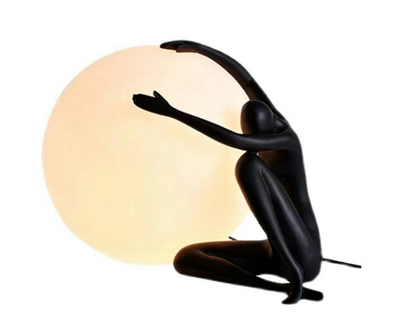 Kink Light 07635-2T,19 Настольная лампа Полли черный