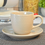 Чайный набор 8 предметов 250мл на подставке "Аура-Точки", Jewel