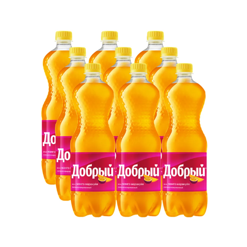 Добрый "Манго маракуя" 1,0 л. ПЭТ. (12 шт. в упаковке)