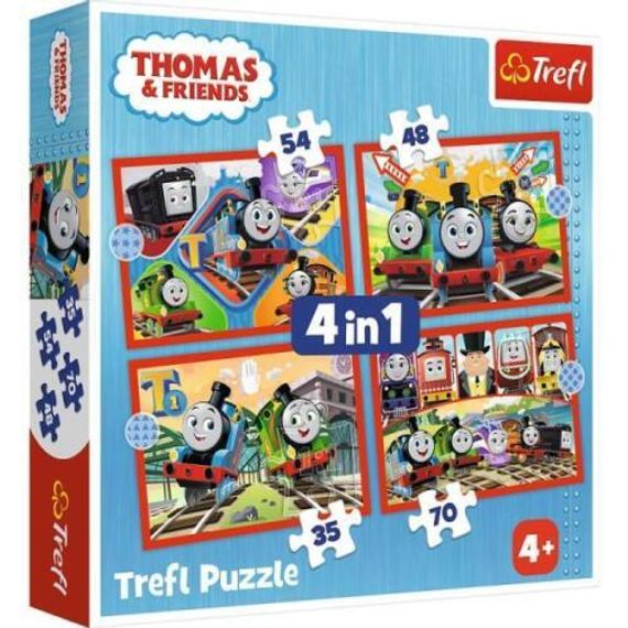 Puzzle - &quot;4in1&quot; - Amazing Thomas / Thomas and Friends