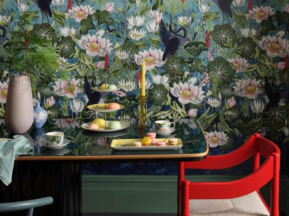 Wedgwood Трехъярусный поднос для демонстрации Wonderlust Waterlily EAN 701587466394