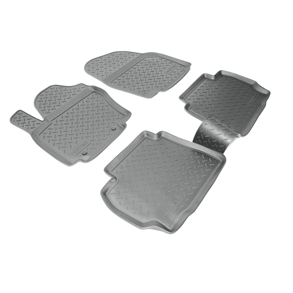 Ковры в салон Norplast/Unidec для Ford Mondeo IV в кузове BA7 (2007-2015), Серый, арт.NPL-Po-22-30-G