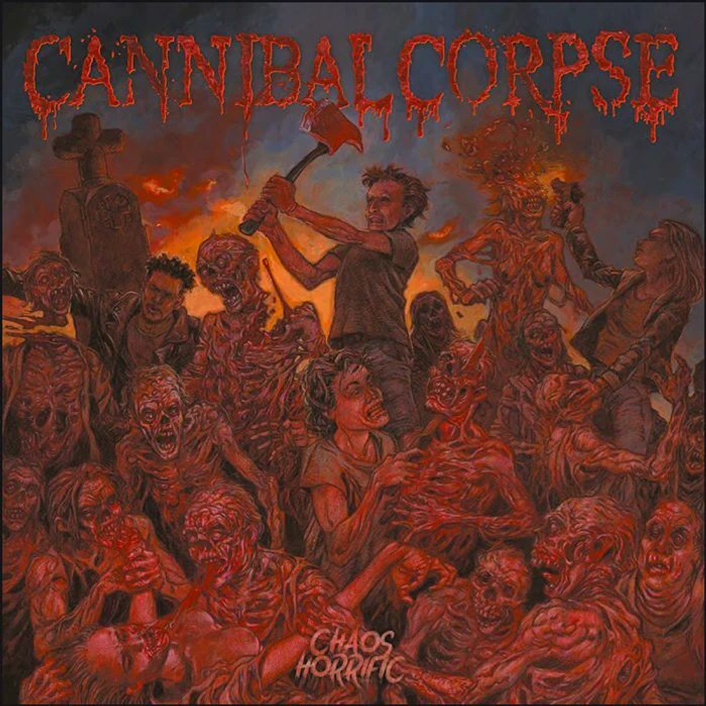 Cannibal Corpse - Chaos Horrific - Blue LP