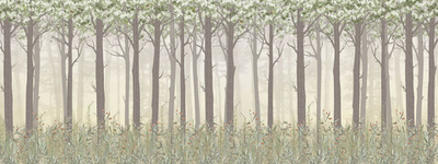 Дизайнерские обои Wall Street Fairy Foxes