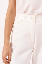 31169 Брюки женские (молочный)