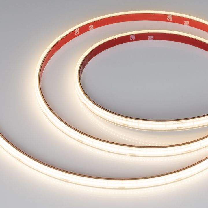 Светодиодная влагозащищенная лента Arlight 10W/m 320Led/m CSP теплый белый 5M герметичная CSP-PFS-X320-10mm 24V Warm3000 045052