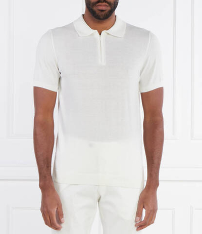 Поло Otto Oscar Jacobson - белый(68023918)