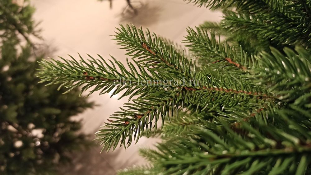 Ель искусственная «Берген» (Литая хвоя) от 1,5 м до 2.4 м