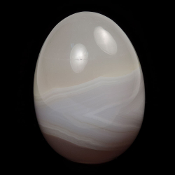 Яйцо 48мм агат серый асс.