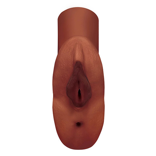 Мастурбатор вагина-анус PipeDream PDX Plus Perfect Pussy Double Stroker Brown RD60629