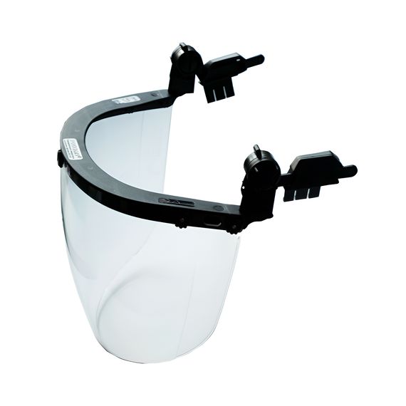 Щиток защитный лицевой утолщенный РОСОМЗ КБТ Сфера ВИЗИОН TITAN с креплением на каску, арт. 04537