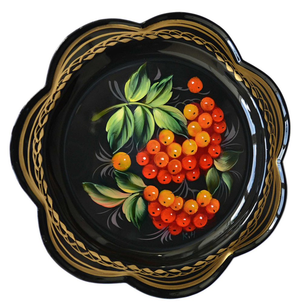 Zhostovo metal tray A1D1708249