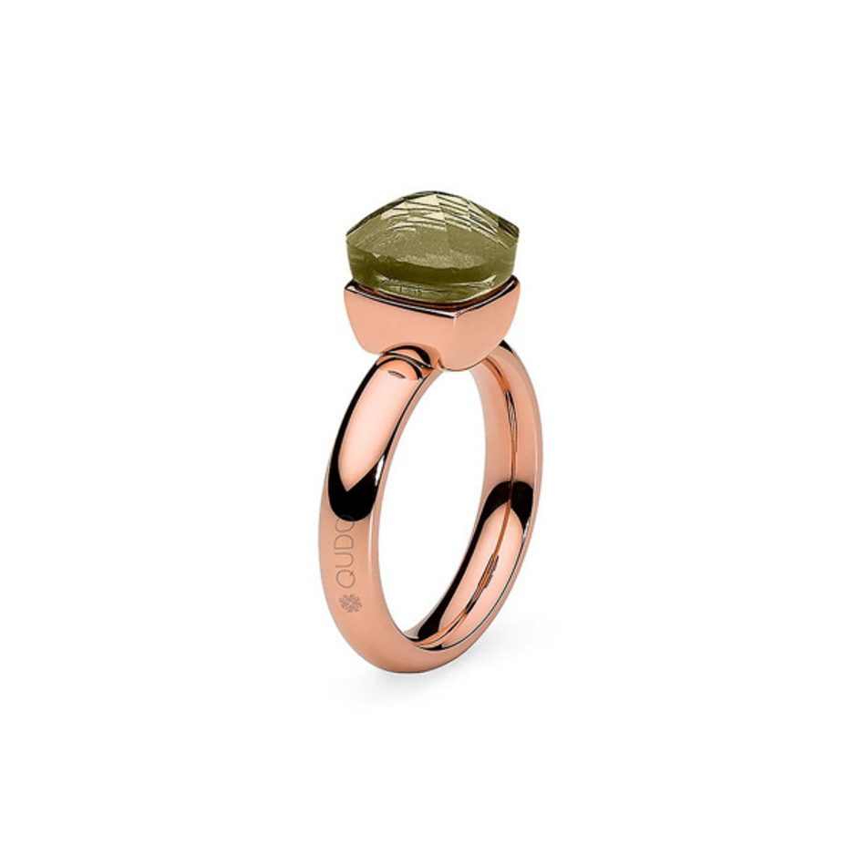 Кольцо Qudo Firenze smoky quartz 17.2 мм 610130 BW/RG