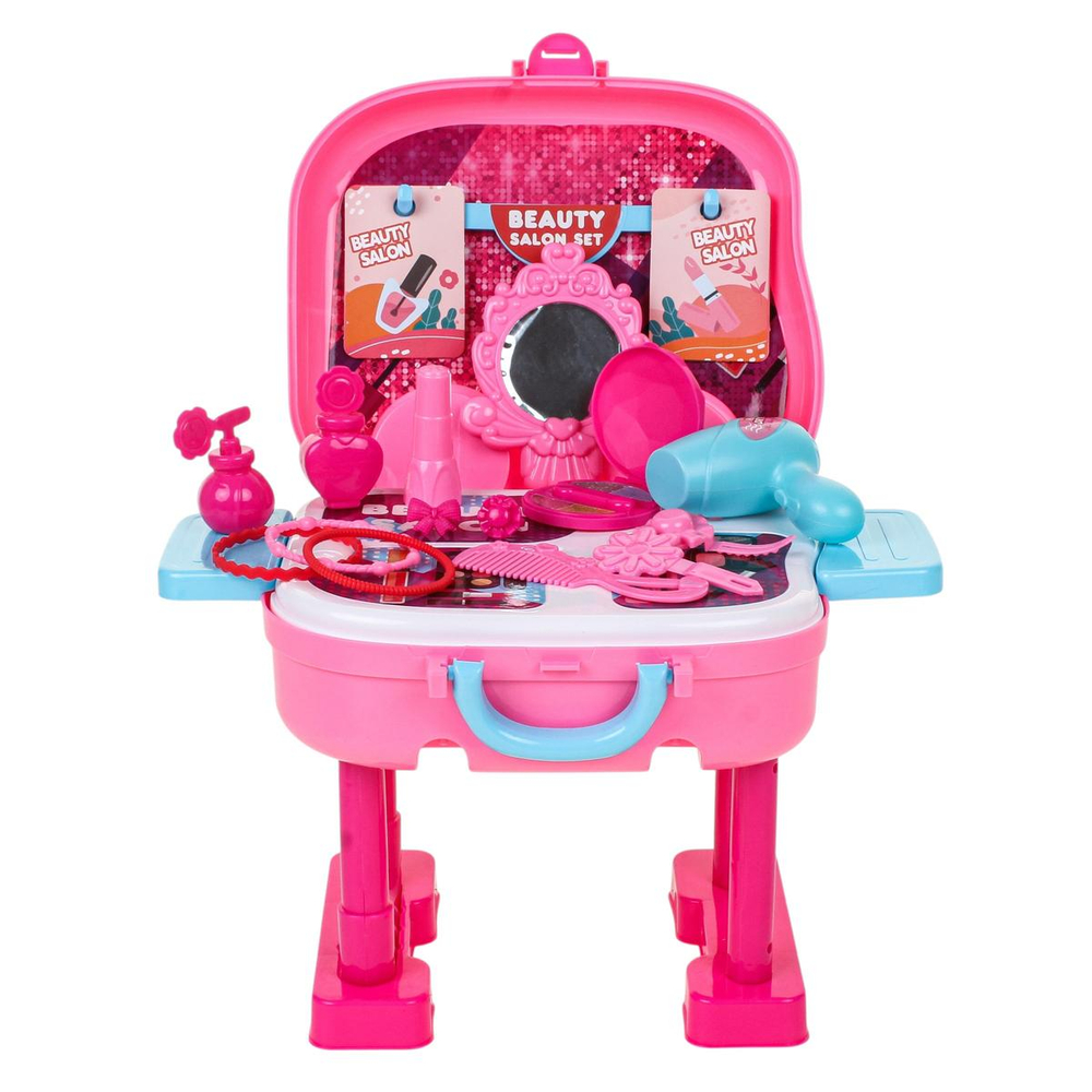 Игровой модуль "Салон красоты" 31 предм. чемод. BX56