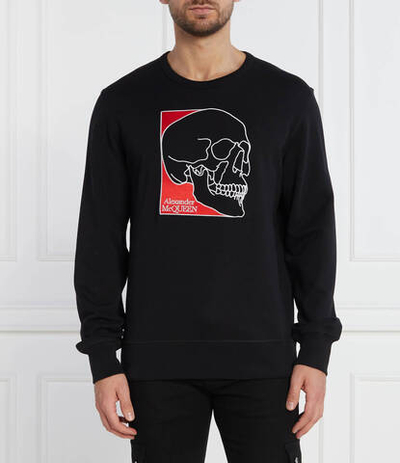Худи Alexander McQueen - черный(759152 QVX75)