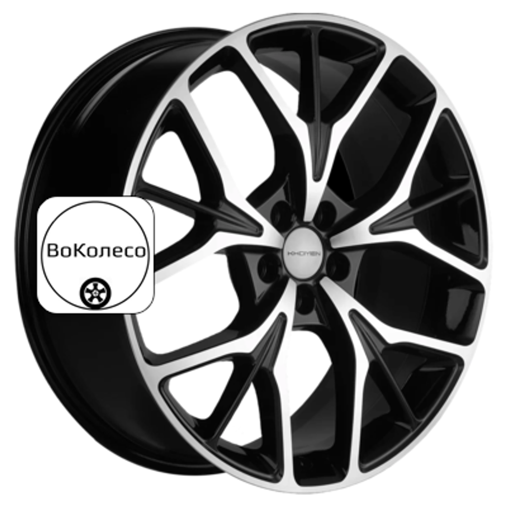 8x20/5x120 ET41,5 D66,1 KHW2012 (Voyah Dream) Black-FP Khomen Wheels