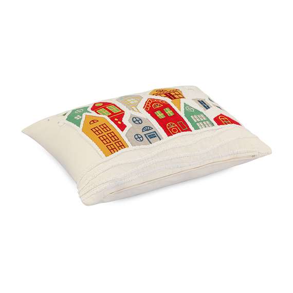 Чехол на подушку snowy village из коллекции new year essential