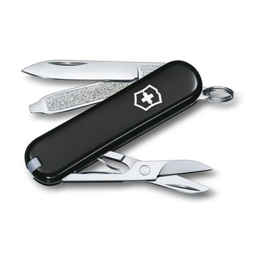Нож - брелок Victorinox 0.6223.3G Classic SD клинок из стали X55CrMo14, рукоять cellidor