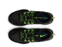 Кроссовки для бега мужские Nike ReactX Pegasus Trail 5 M Черно-Зеленые