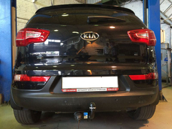 Фаркоп Балтекс для Kia Sportage III (SL) 2010-2016(паспорт и сертификат в комплекте)(без электрики)арт.10192412