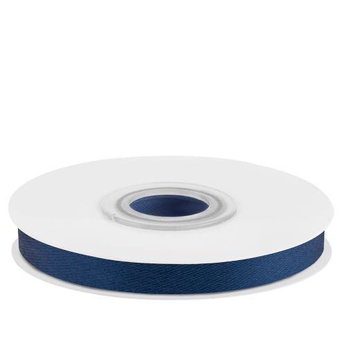 Лента атласная (0,7 см*22,85 м) Синий, 1 шт.