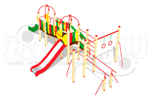 Детский игровой комплекс «Уссурийский тигр»