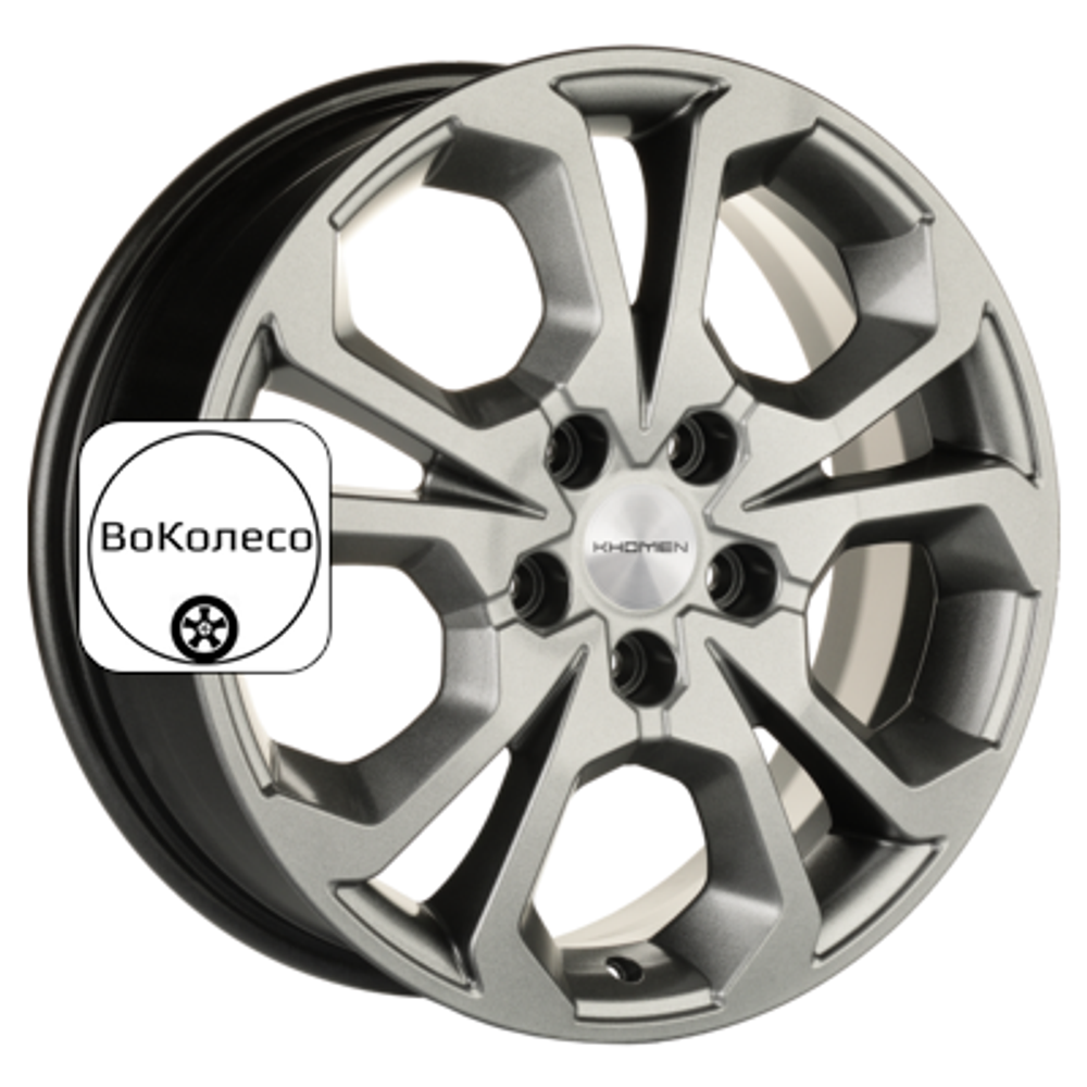 6,5x17/5x114,3 ET50 D67,1 KHW1711 (Ceed) G-Silver Khomen Wheels